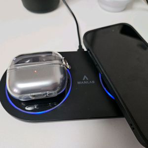 무선 충전기 15w x 2