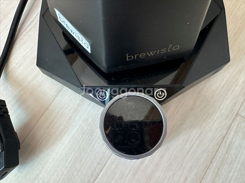 브뤼스타 X시리즈 전기드립포트 800ml 매트블랙--2