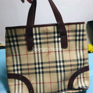 버버리 노바체크 심플한토트백 정품 인기제품