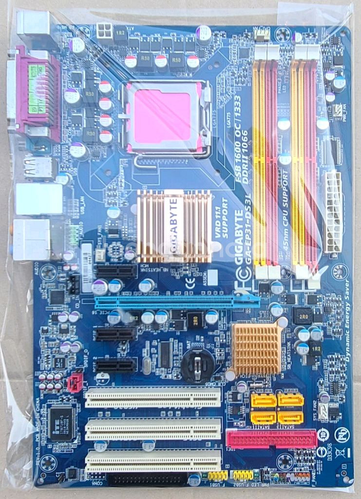 GIGABYTE GA-EP31-DS3L 중고 메인보드--0