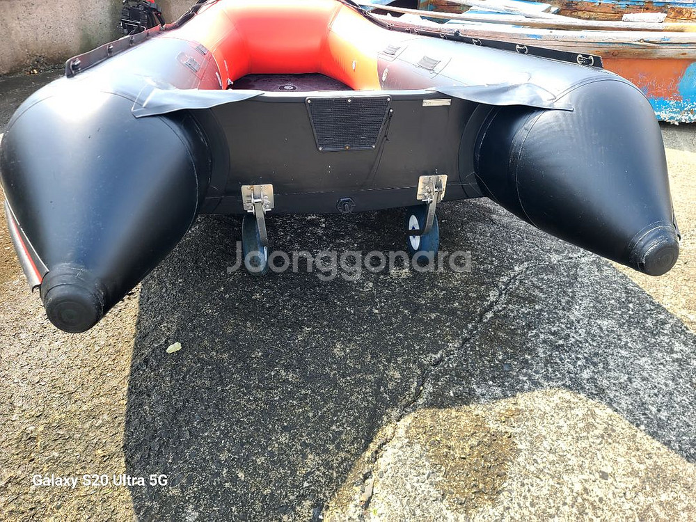 고무보트 쿠마340 및 선외기 스즈키15마력 팜니다--4