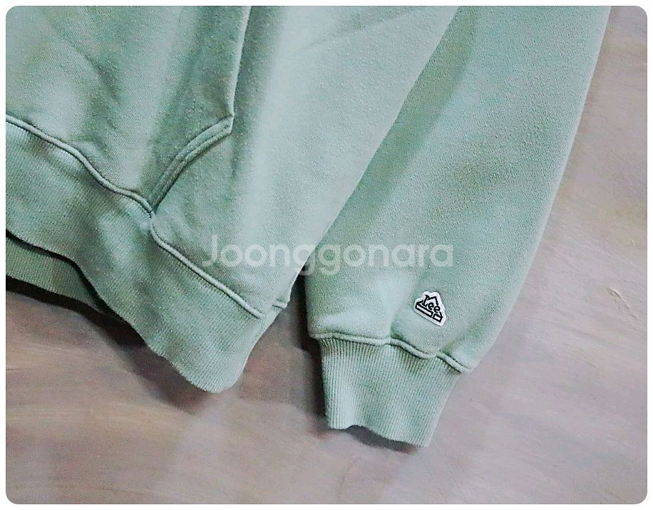 [S] LEE 리 빅 트위치 로고 루즈핏 후드티--4