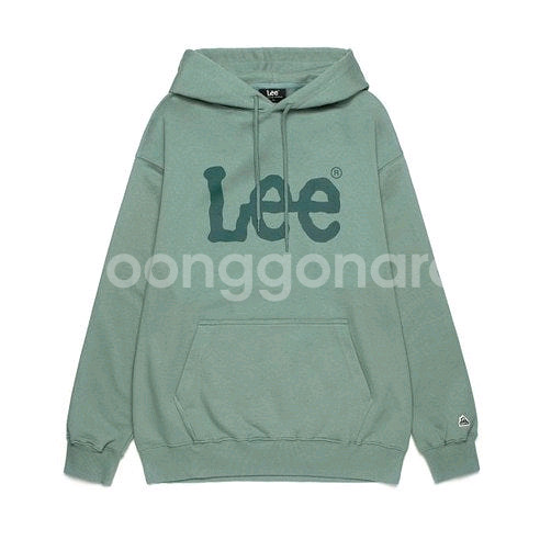 [S] LEE 리 빅 트위치 로고 루즈핏 후드티--9
