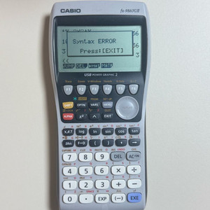 카시오 공학용 계산기 ( fx-9860G2)