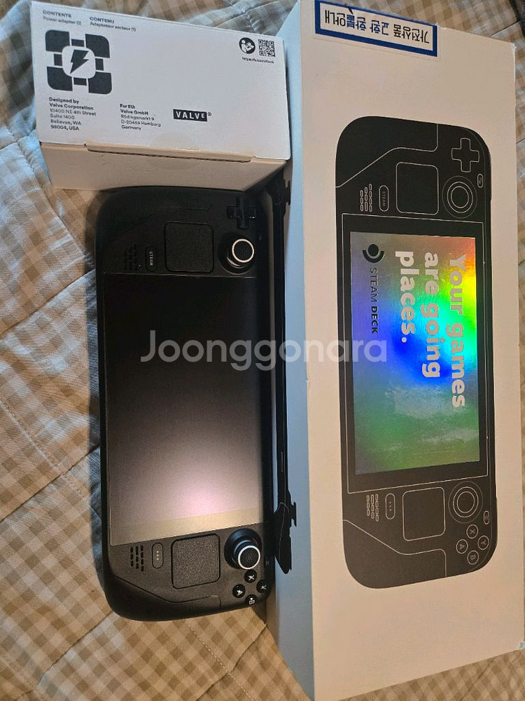 스팀덱 1TB umpc 게임기기팝니다.--7