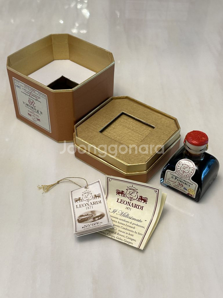 레오나르디 발사믹 식초 30년산 50ml 고급 선물 새--1