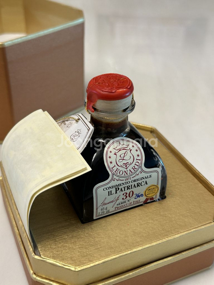 레오나르디 발사믹 식초 30년산 50ml 고급 선물 새--3