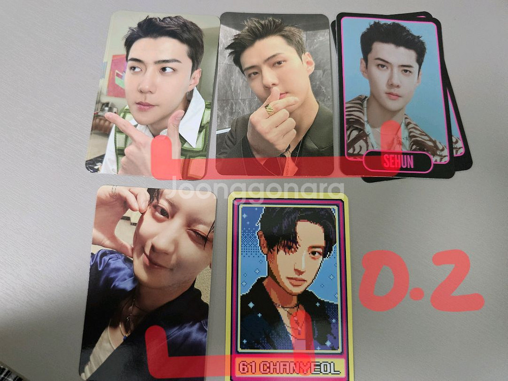 엑소포카 백현카이디오수호찬열세훈--8