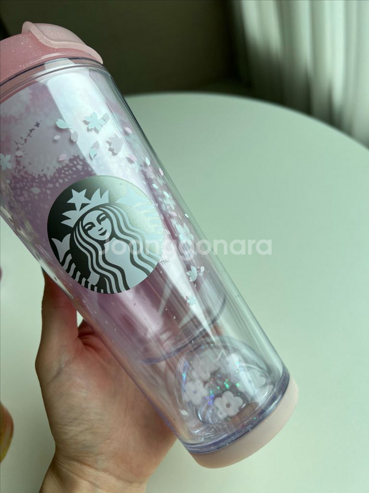 스타벅스 워터볼 텀블러 355ml 새상품--3