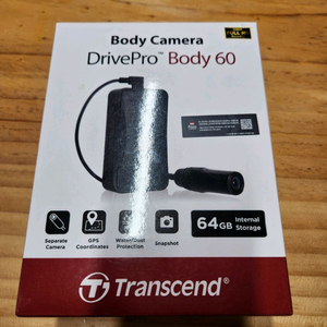 트랜센드 바디캠 DrivePro Body 60
