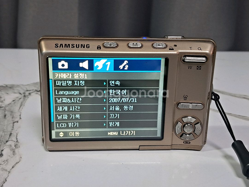 필름 색감! 삼성 빈티지 디카 VLUU i85 골드--5
