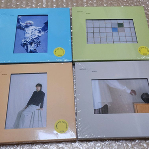 알레프 한정판 CD 미개봉 4종 일괄 엽서세트 포함