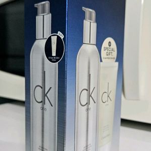 CK one 올인원+샤워젤 기획세트 올리브영정품 로션
