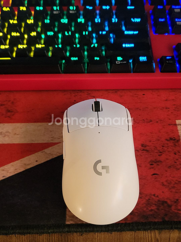 로지텍 G PRO X SUPERLIGHT 화이트 마우스--0