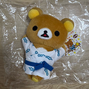 산엑스 리락쿠마 고전 온천 인형