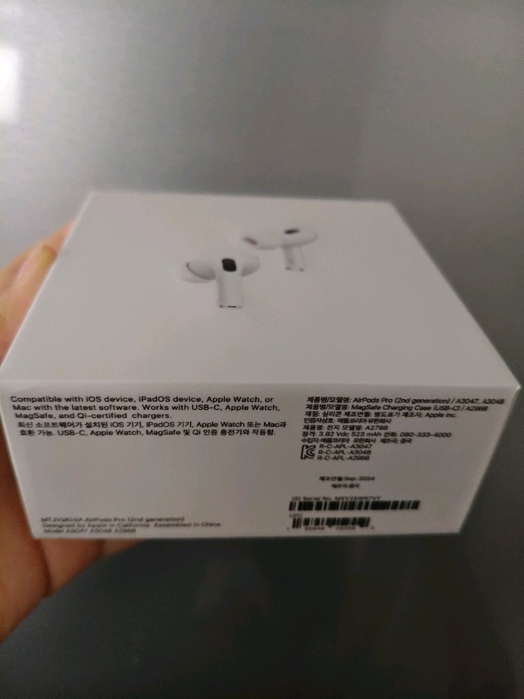 [미개봉] 애플 2024 에어팟 프로 2세대 USB-C 이미지