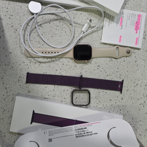 애플워치10 GPS+Cellular42m/애플케어 가입