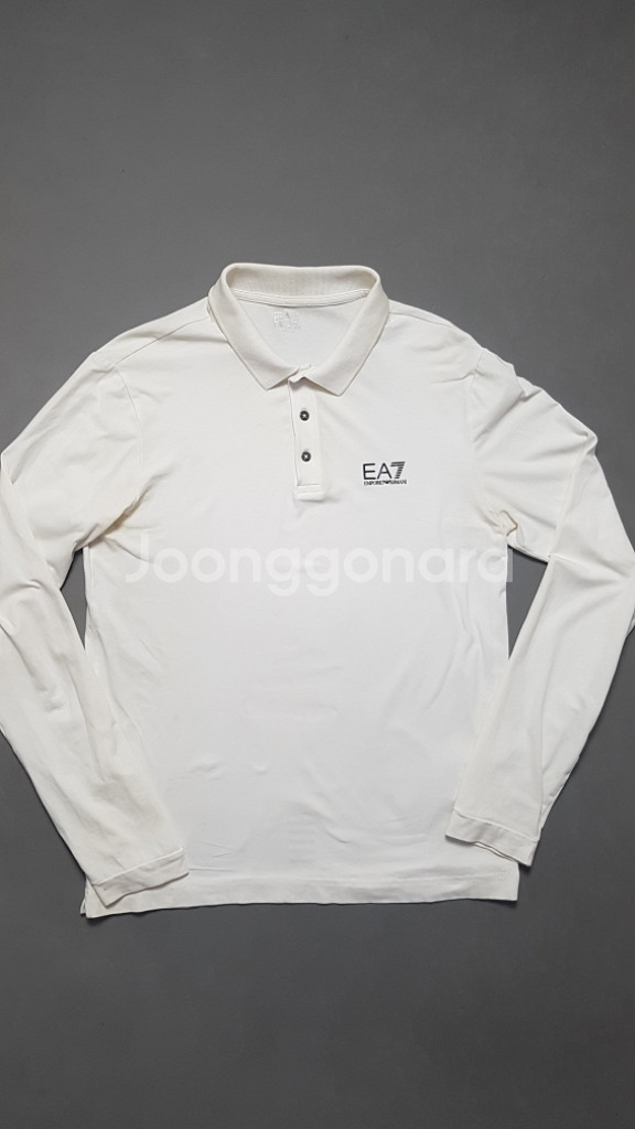 [L] 엠포리오 아르마니 EA7 긴팔 카라 셔츠 폴로--0