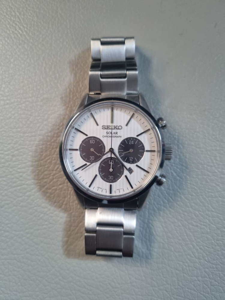 세이코 솔라 팬더 크로노그래프 이미지