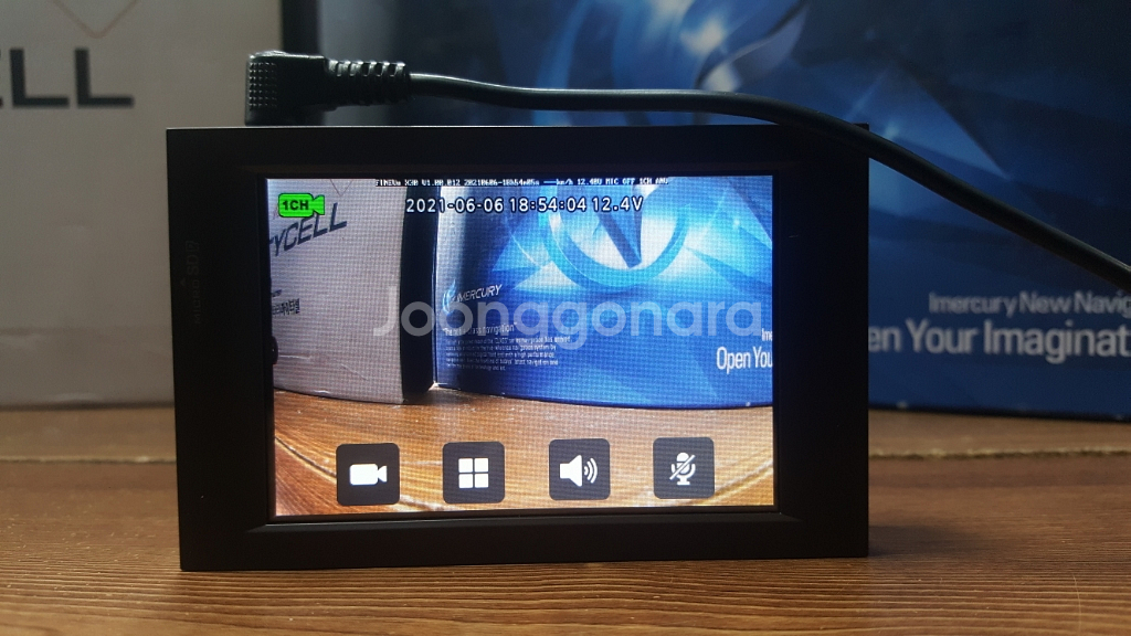 수리된 파인뷰 X30 X30R 앞쪽 본체만.--3