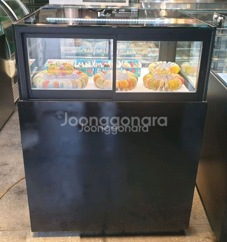 카페용 마카롱 샌드위치 냉장 쇼케이스 앞1단뒤2단--0
