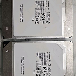 도시바 SAS 14TB HDD 14테라 하드 2개