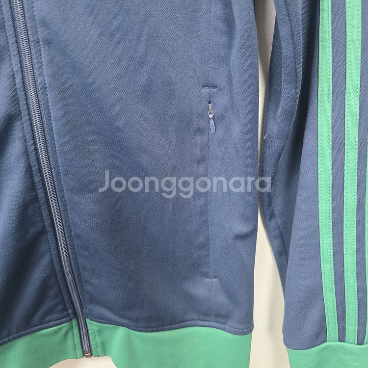 [ADIDAS] 여성 유로파 트랙탑 네이비그린 90--6