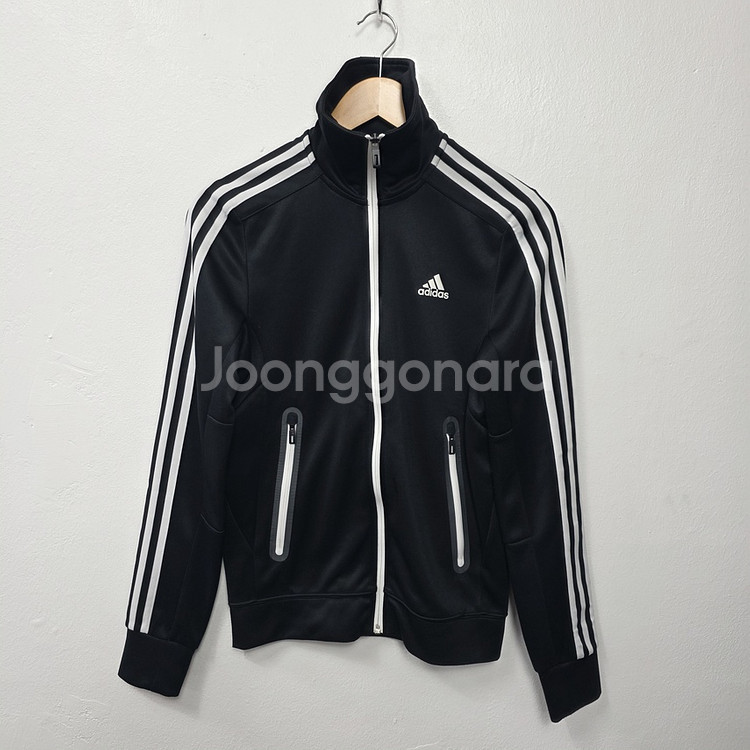 [ADIDAS] 여성 삼선 트랙탑 져지 키즈 100--0
