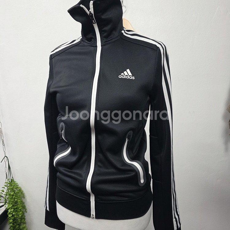 [ADIDAS] 여성 삼선 트랙탑 져지 키즈 100--7