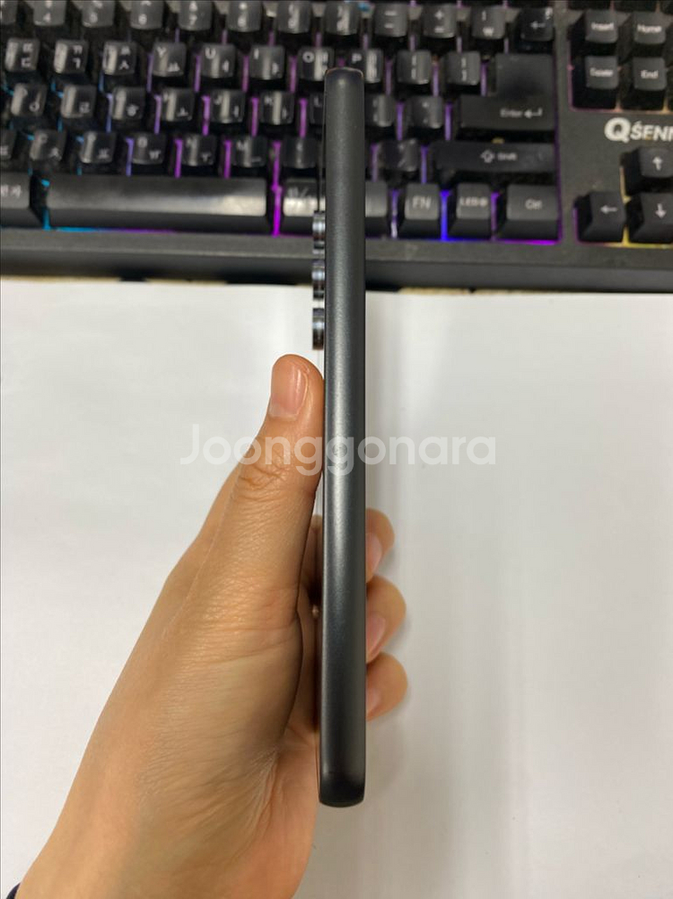 SK 갤럭시퀀텀4 외관SS급 블랙 128G 개통24년5--8