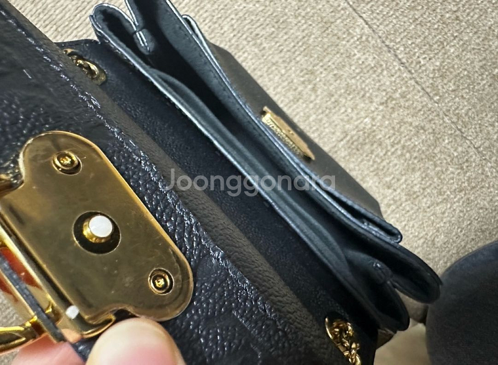 루이비통 바뱅 BB 블랙 M44550 정품 박스 풀구성--4