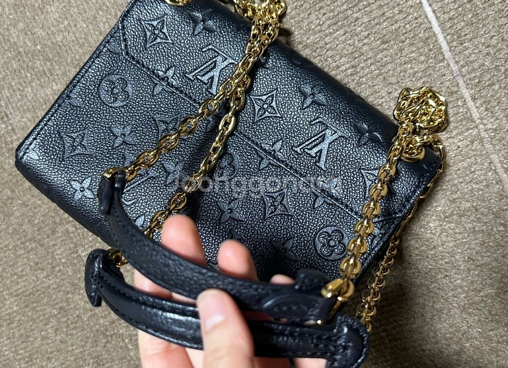 루이비통 바뱅 BB 블랙 M44550 정품 박스 풀구성--5