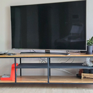 TV 장, 거실장 (우드+메탈)