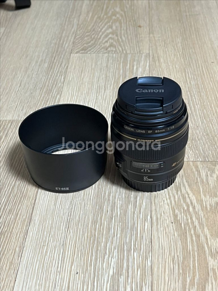 캐논 ef 85mm f1.8 애기만두 팝니다--0
