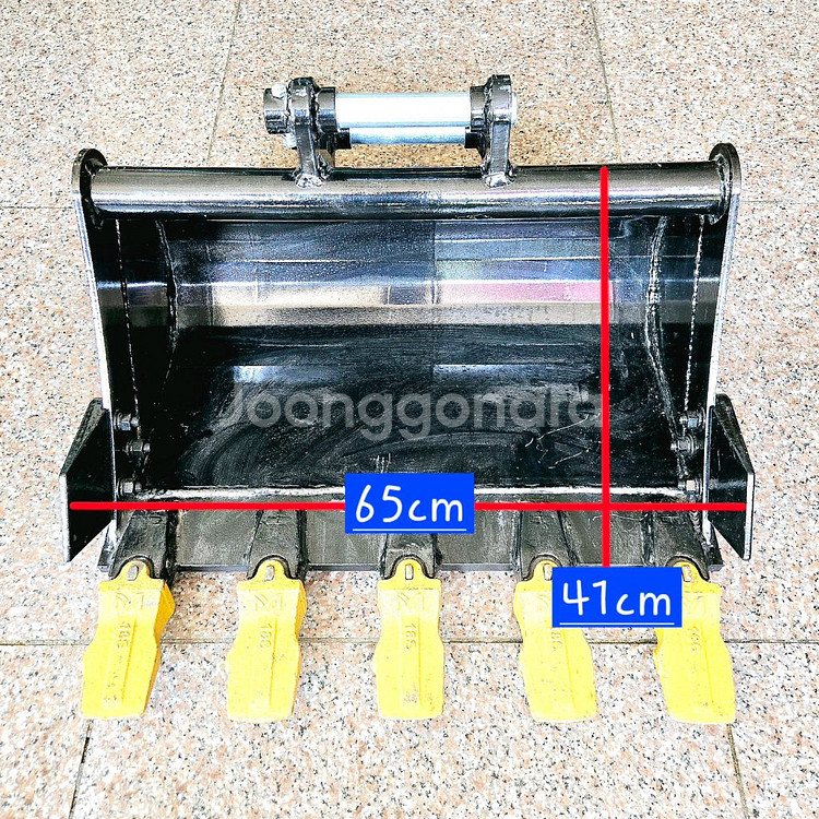 [쎈힘상사] 1.7톤~3톤 굴착기 65cm 투스버켓--0