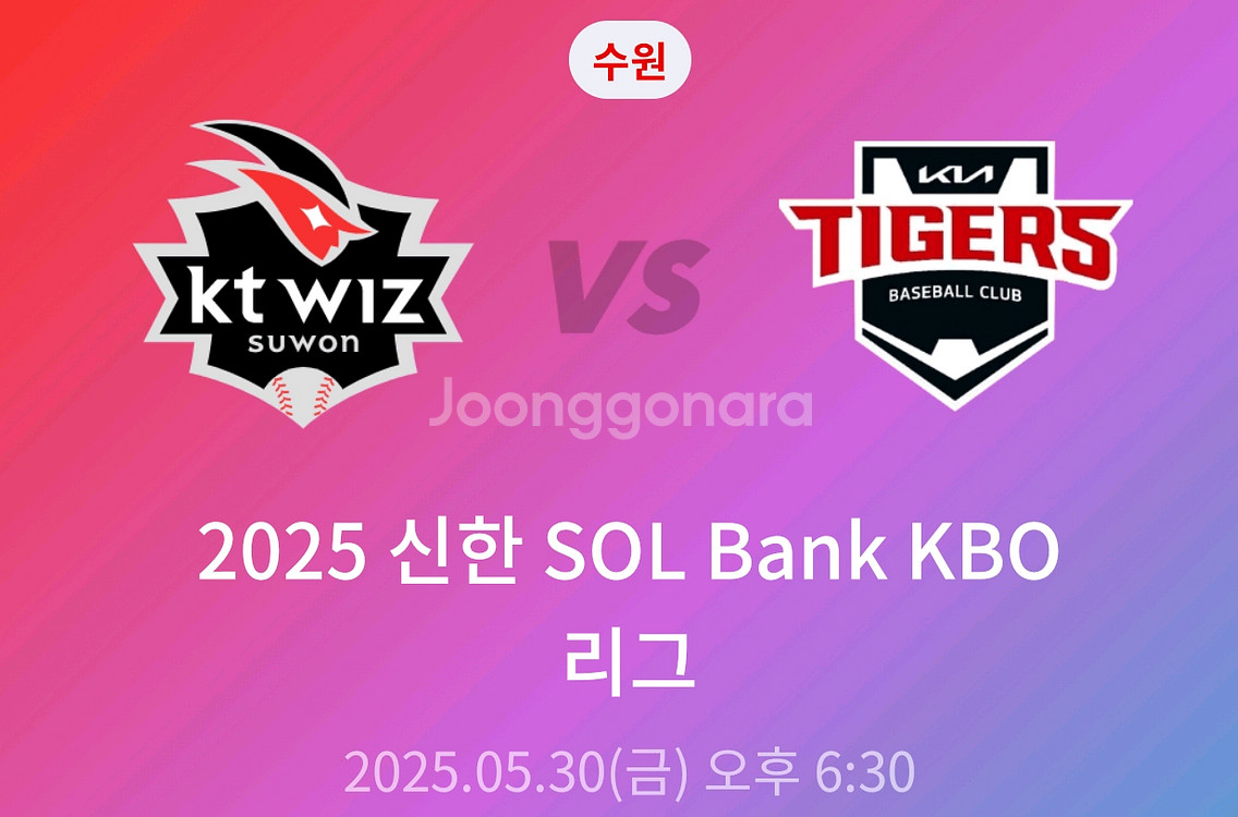 5월30일 금요일 KT vs KIA 1루 응원지정석 총--1