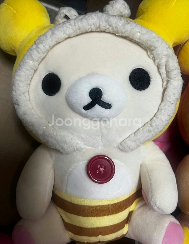 고양이 꿀벌 리락쿠마 인형 등등--3