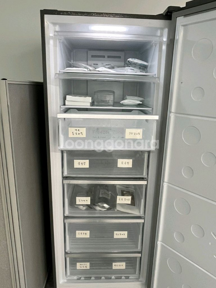 캐리어 냉장겸용 냉동고 380리터--4