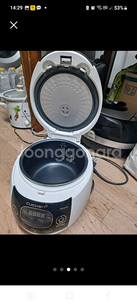 쿠첸전기밥솥6인용--2