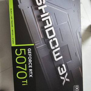 미개봉 새거 msi 5070ti 그래픽카드 판매