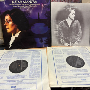 2LP 레오시 야나체크,오페라 카티아 카바노바,77년
