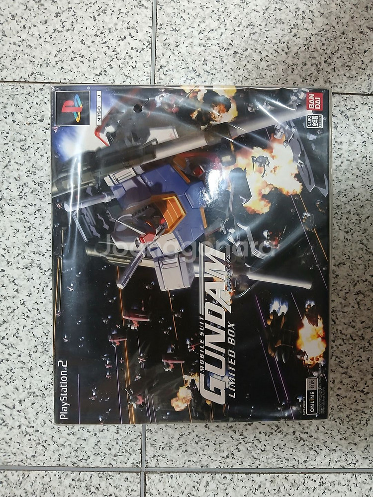 PS2 모빌슈트 건담 한정판 밀봉 판매합니다.--0