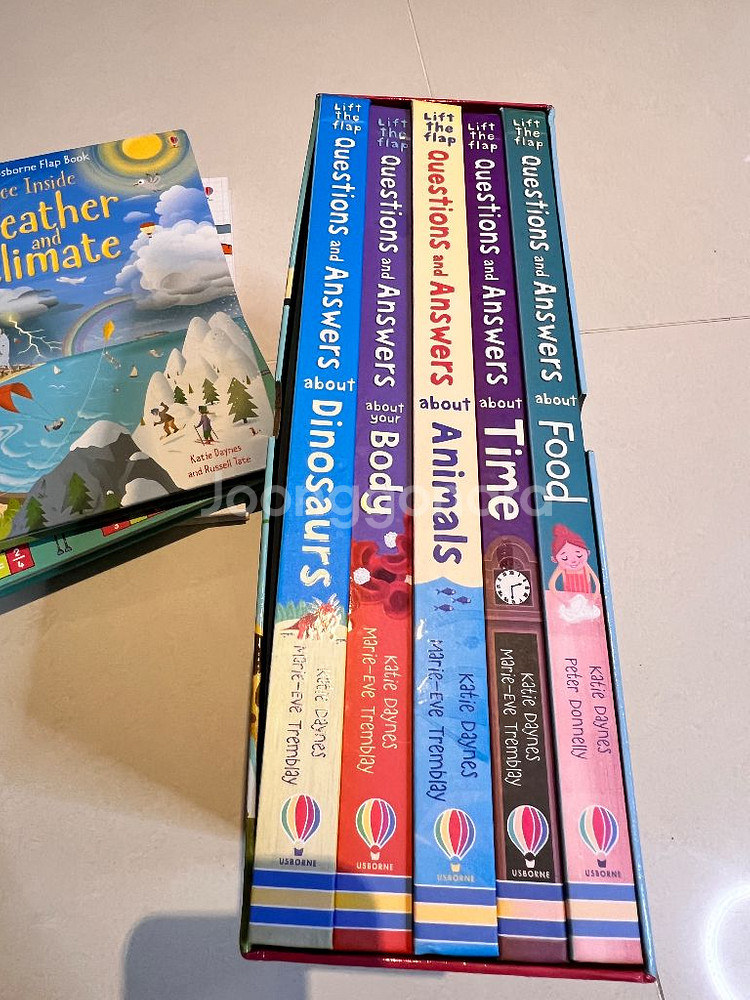 USBORNE Lift-the-flap 세트 8권--1