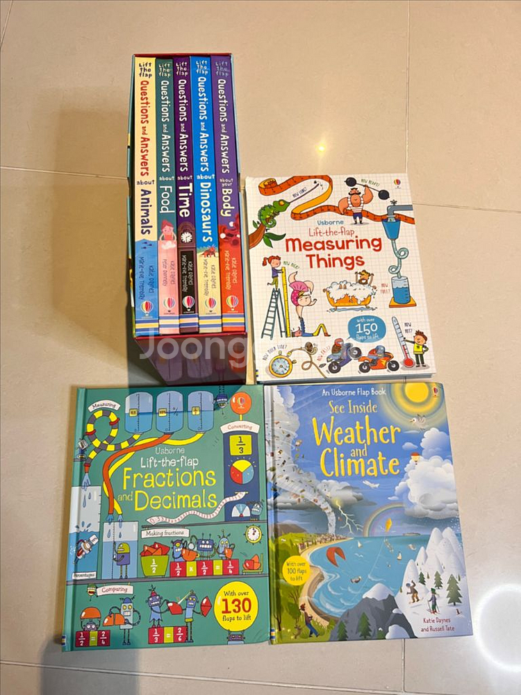 USBORNE Lift-the-flap 세트 8권--0