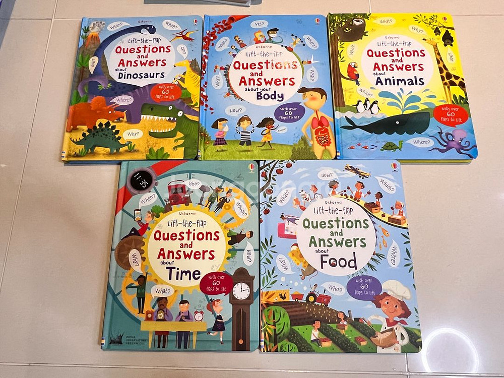USBORNE Lift-the-flap 세트 8권--5
