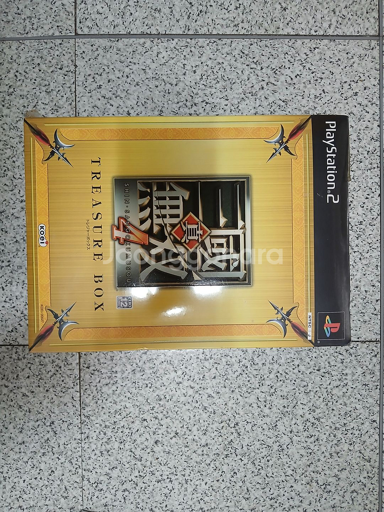 PS2 진삼국무쌍4 트레저박스 한정판 판매합니다.--0