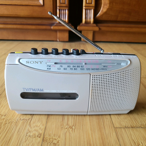 소니 CFM-E3 라디오 카세트