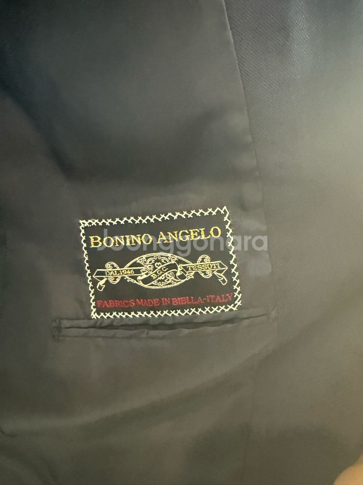 맞춤정장 네이비(보니노안젤로)--2