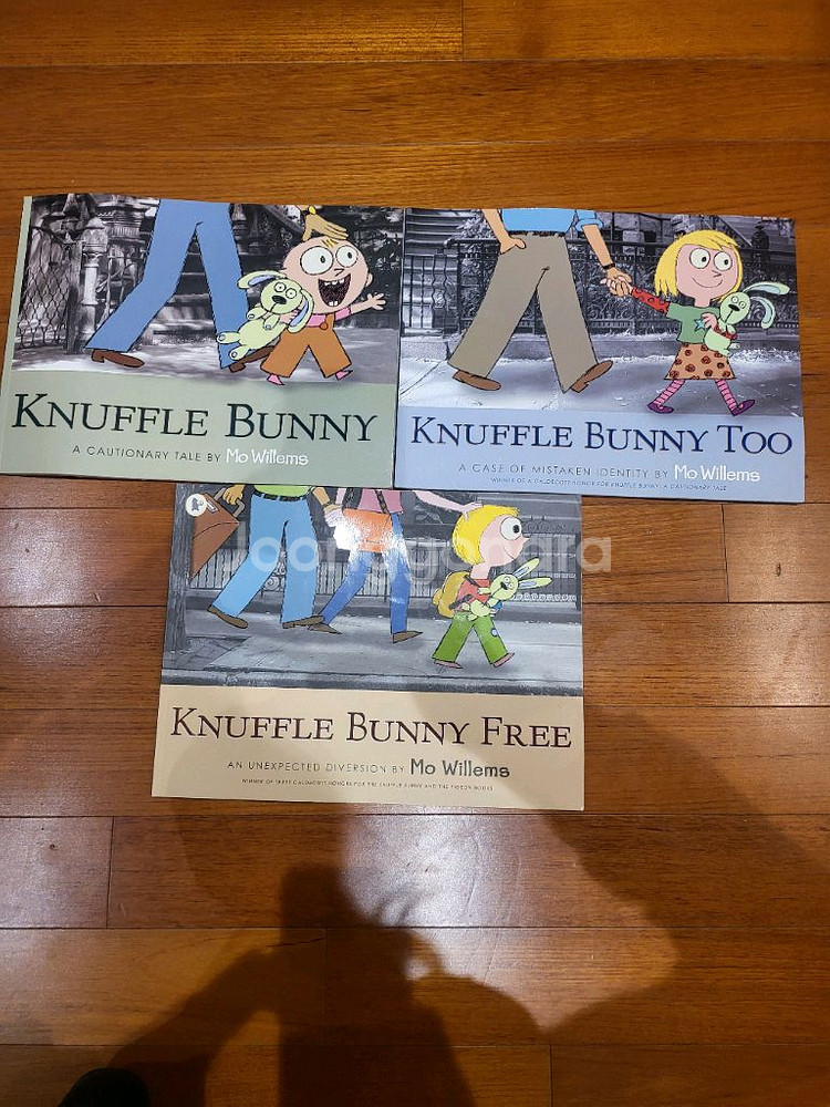 Knuffle Bunny 책 3권 세트 원서--1