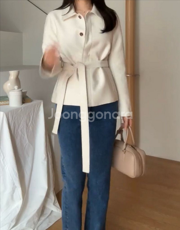 시에 밀리 스트레이트 데님 XS--4